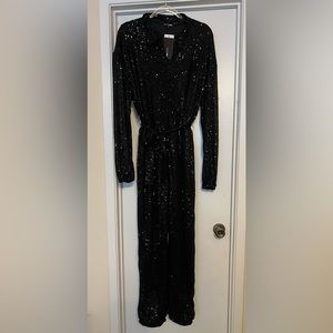 Fashion Nova Sequin Jumpsuit